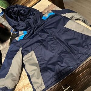 Kids Navy and Gray Jacket
